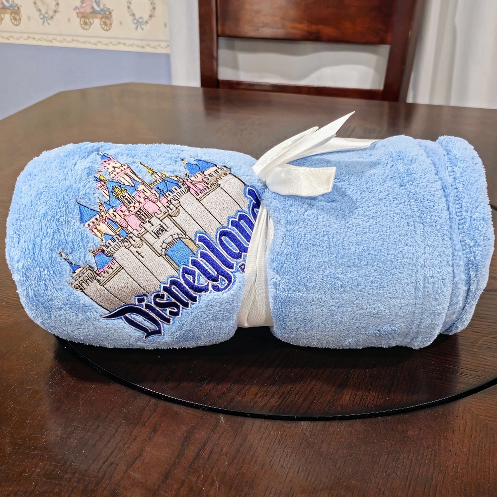 Iconic Disneyland Castle Throw